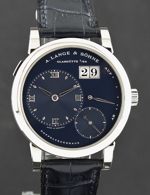 (image for) LIKE NEW A. Lange & Sohne Lange 1 White Gold Manual Winding Watch / 101.027